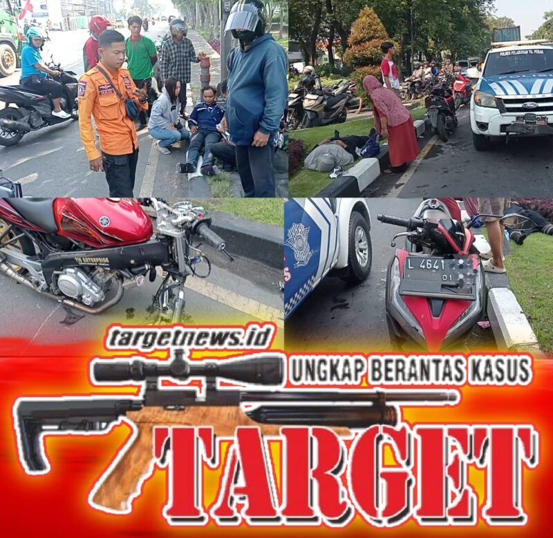 INFO BRO, Potong Jalan Pitas Berujung Adu Banteng Antar Pengedara Sepeda Motor