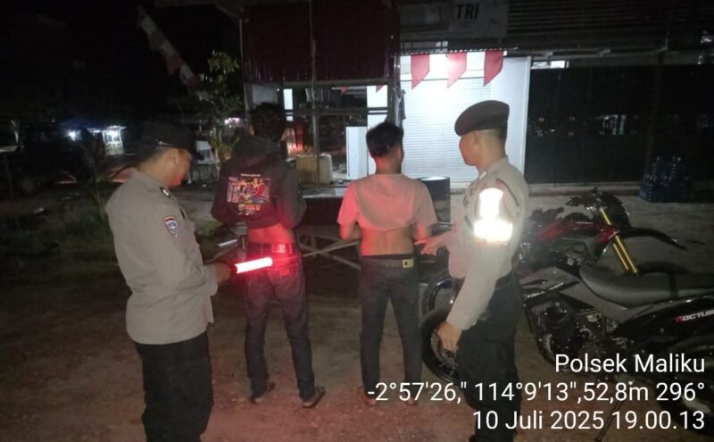 Tekan Potensi Angka, Kriminalitas Polsek Maliku Konsisten Melaksanakan KRYD di Wilkumnya