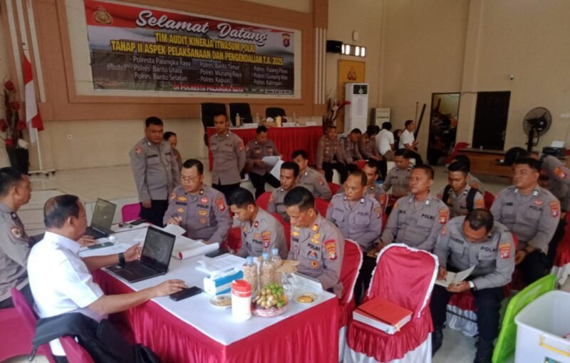 Transparansi dan Akuntabilitas, Polres Pulang Pisau Jalani Audit Kinerja Tahap II Irwasum Polri Tahun 2025