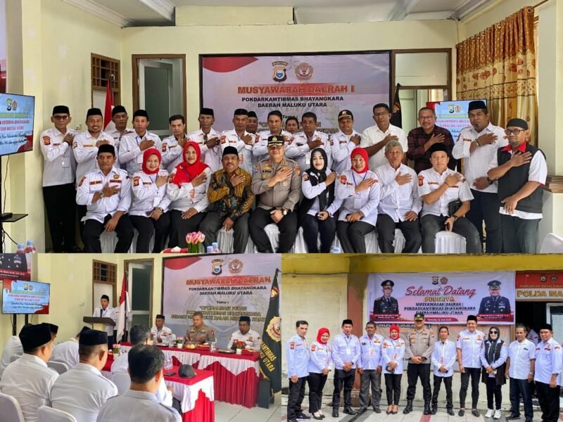 Resmi Dibuka Kombes Pol Moch. Irvan, Musda I Pokdarkamtibmas Malut Warnai Kota Ternate