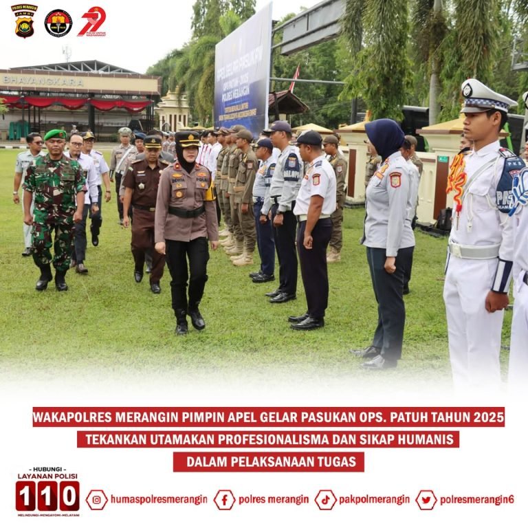 Operasi Patuh 2025 Dimulai, Polres Merangin Fokuskan Penindakan Pelanggaran Lalu Lintas