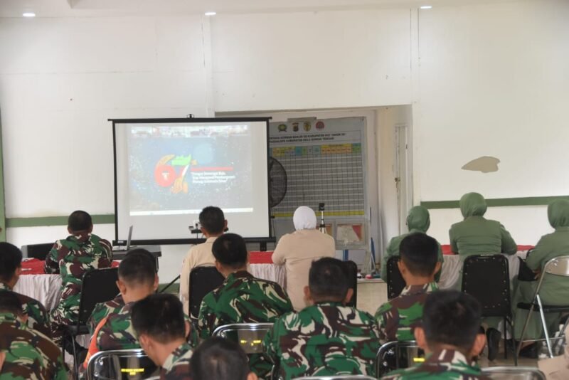 Penuh Khidmat, Kodim 1002/HST Peringati HUT ke-67 Kodam VI/Mulawarman
