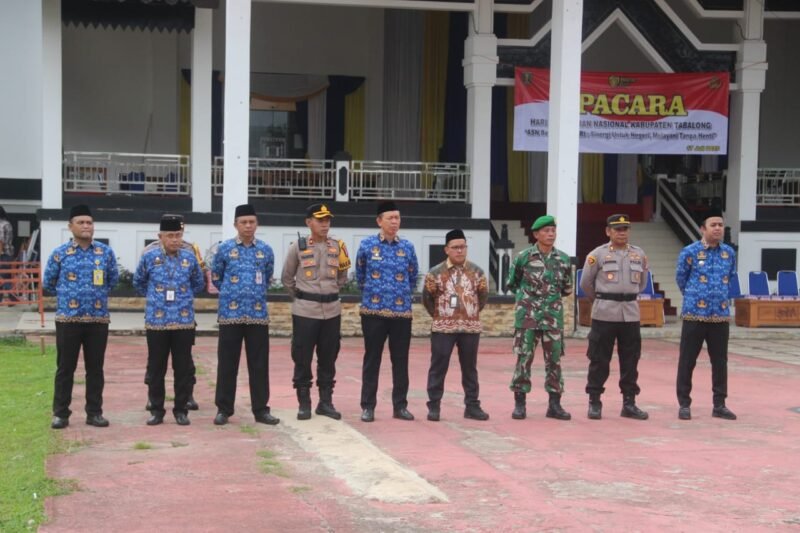 Kodim 1008/Tabalong Hadiri Upacara Hari Kesadaran Nasional Kabupaten Tabalong