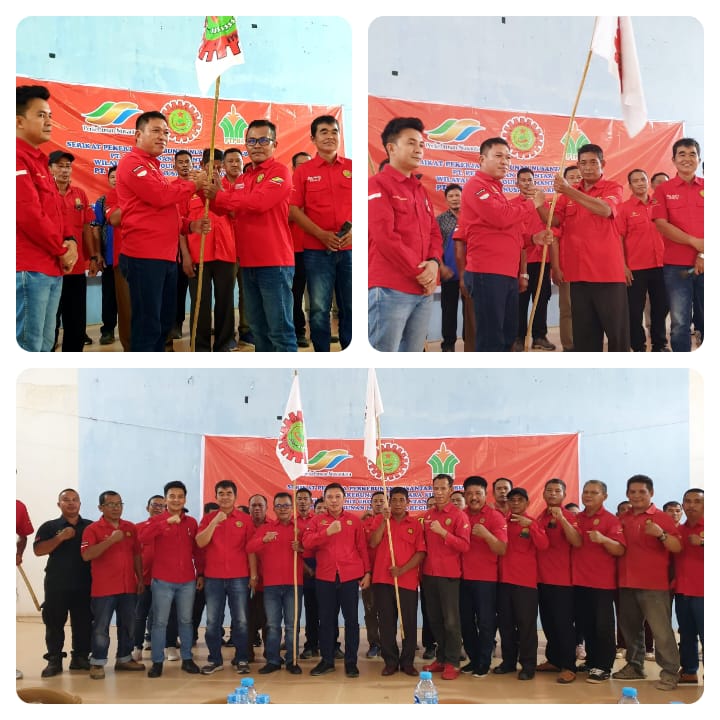 Pelantikan Pengesahan Pengurus, SPBUN Unit Kerja PTPN IV Regional V