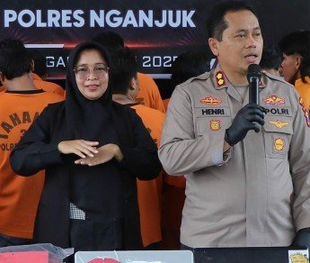 Polres Nganjuk Ungkap, Jaringan Narkoba Sita 17 Ribu Pil LL dan Puluhan Gram Sabu