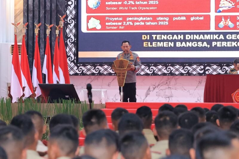 Beri Pembekalan, Kepada 2.000 Capaja, Kapolri: Sinergitas Modal Hadapi Tantangan