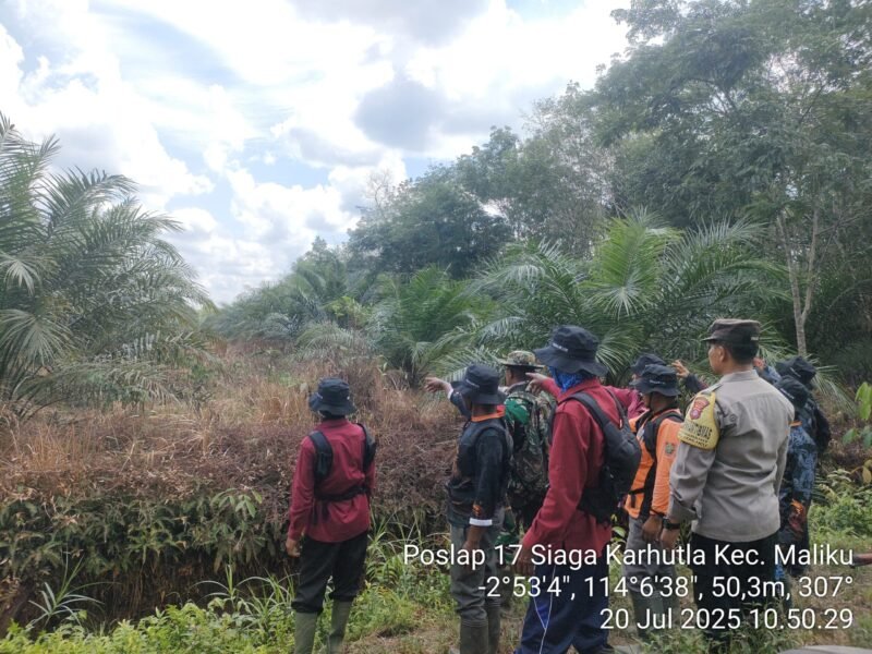 Kegiatan Patroli, Terpadu Cegah Karhutla Wilkum Polsek Maliku