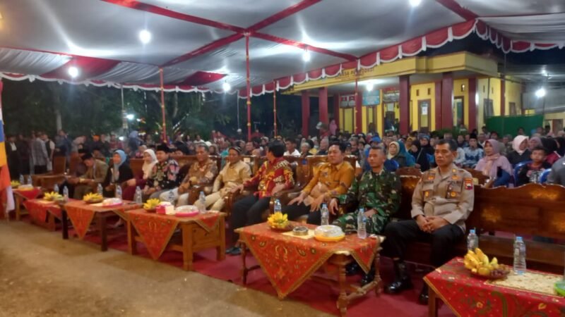 Danramil 19/ Kuwarasan, Hadiri Merdi Desa di Kampung Pancasila