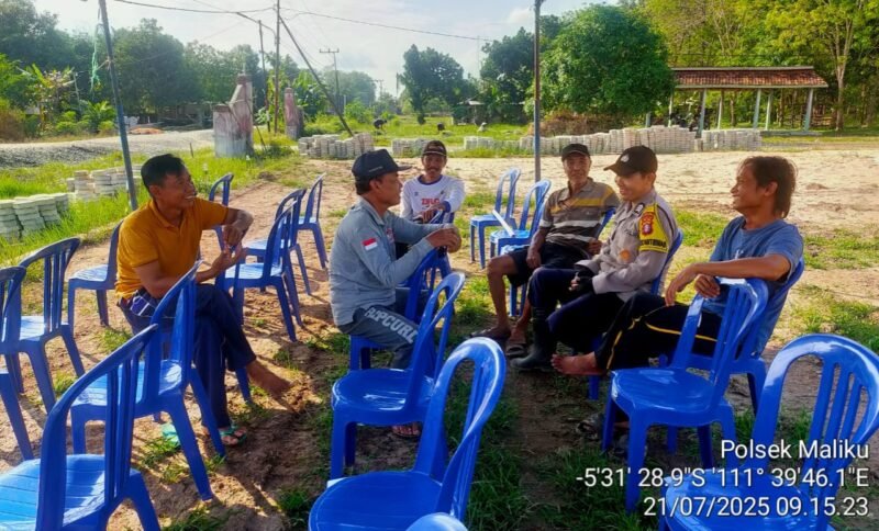 Kegiatan Cooling System di Wilkum Polsek Maliku