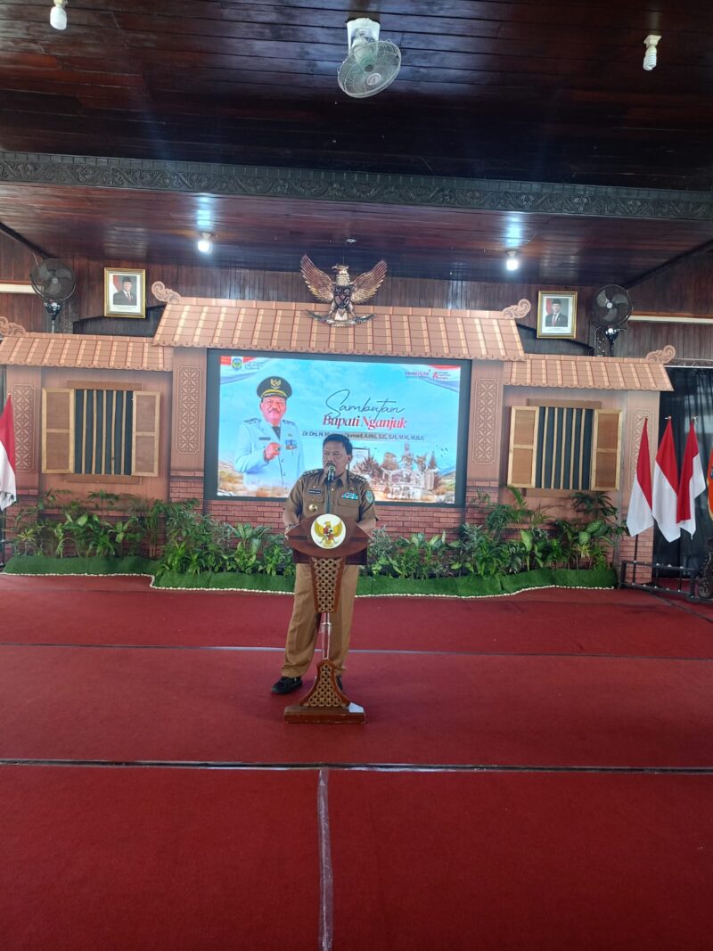 Bupati Nganjuk, MARHAEN DJUMDI, menghadiri kegiatan seminar dan sosialisasi Forum Pembauran Kebangsaan FPK