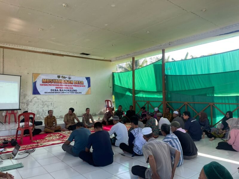 Babinsa Hadiri RKP dan Rembuk Stunting di Desa Bangkiling, Dorong Kolaborasi Lintas Sektor
