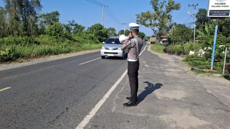 Kamseltibcarlantas: Sat Lantas Polres Pematangsiantar Giat Penling dan Penluh