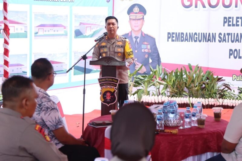 Peletakan Batu Pertama Gedung SPPG: Polres Pulang Pisau Dorong Pelayanan Gizi Terpadu dan Berkelanjutan