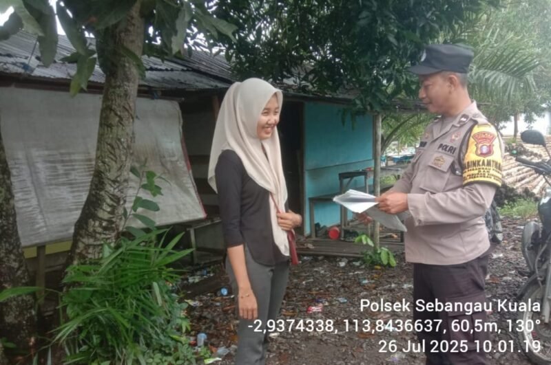 Polsek Sebangau Kuala Laksanakan Sosialisasi Saber Pungli