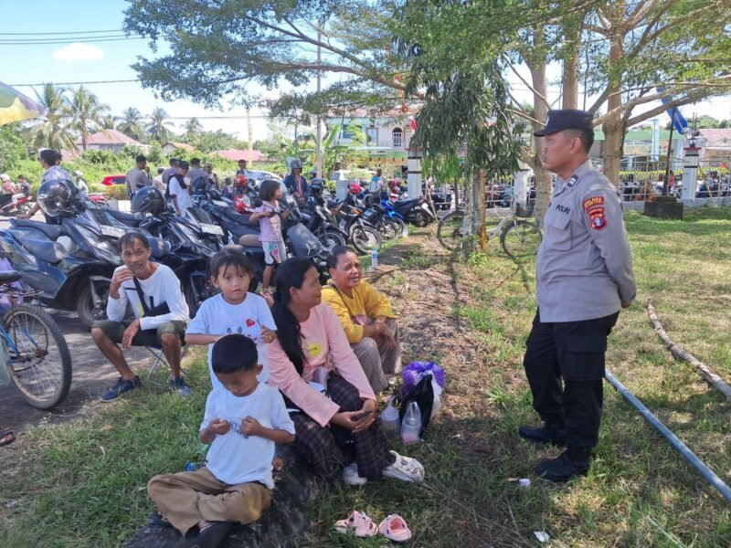 Lewat Sambang Personil Sat Binmas Polres Pulang pisau Wujudkan Kamtibmas Kondusif