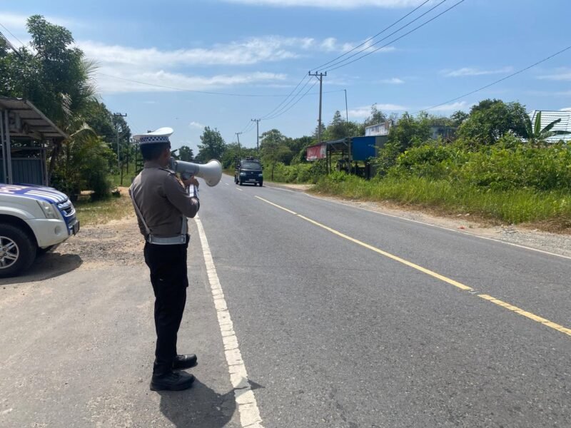 Kamseltibcarlantas: Sat Lantas Polres Pematangsiantar Giat Penling dan Penluh