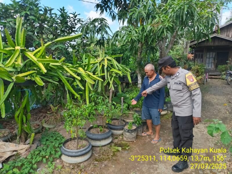 Giat dukungan terhadap program pemerintah Pusat tentang Ketahanan Pangan