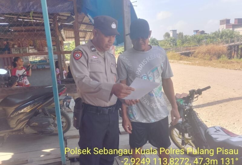 Kegiatan Sosialisasi Akun Media Sosial Humas Polres Pulang Pisau