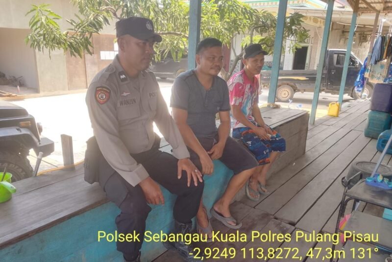 Polsek Sebangau Kuala sambang dan Lakukan Sosialisasi dan imbauan Kepada Masyarakat