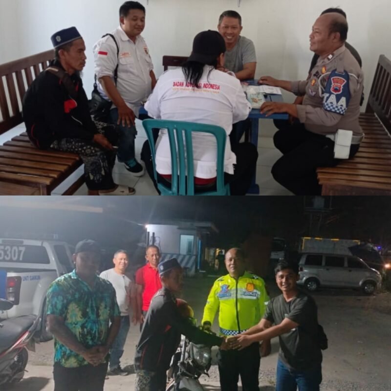 Kasus Laka Lantas, TKP Sarang Akhirnya Damai, Terimakasih Satlantas Polres Rembang