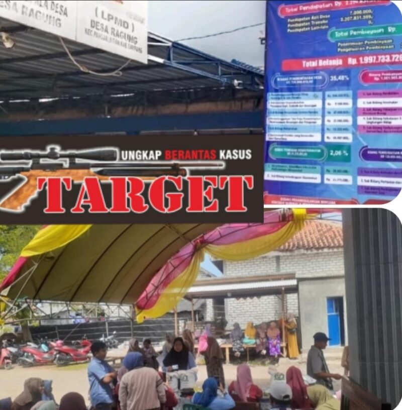 Pembagian Bansos Dialihkan ke Rumah Mentor PJ Desa Ragung, Balai Desa Terkunci Rapat Setiap Hari Ruwet