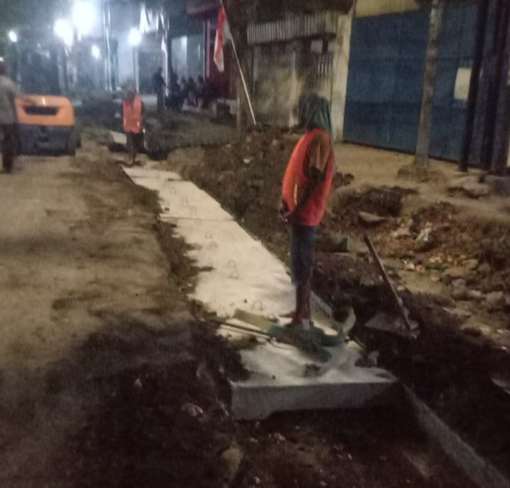 Proyak Pemasangan Box Culvert Tidak Sesui Bengkak-bengkok Amburardur Asal Pasang Box Culvert