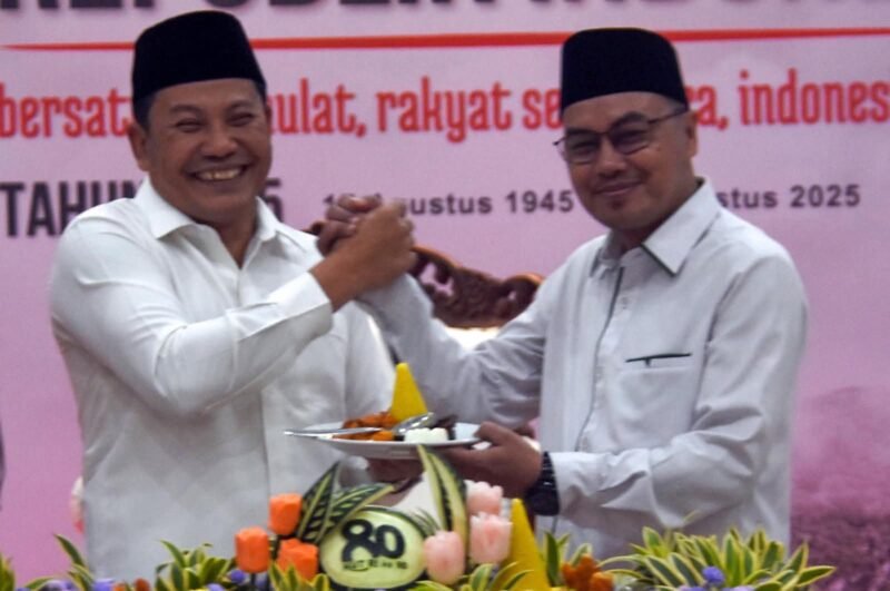 Wadan Kima Brigif 2 Marinir Hadiri Tasyakuran Kemerdekaan Republik Indonesia Di Pendopo Sidoarjo