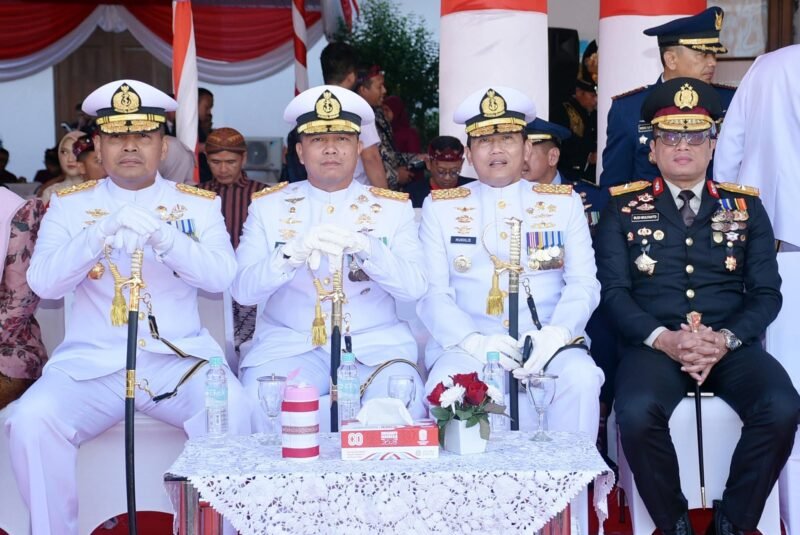 Komandan Pasmar 2 Hadiri Upacara Peringatan HUT Ke-80 Kemerdekaan Republik Indonesia Tahun 2025
