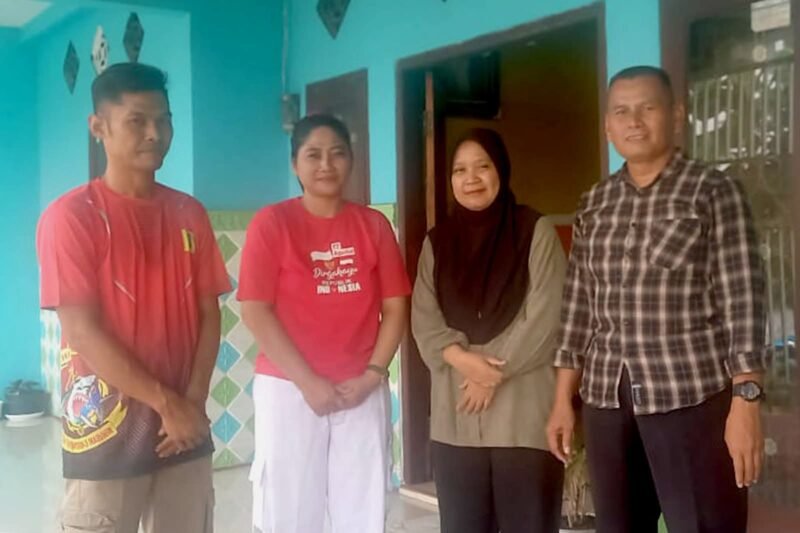 Perwira Yonif 3 Marinir Laksanakan Anjangsana Kerumah Prajuritnya