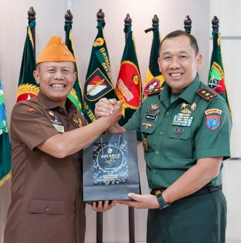 Pangdam XII/Tpr Sambut Kunjungan DPP LVRI