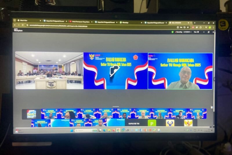 DANBRIGIF 3 MAR IKUTI EVALUASI WAWANCARA PENILAIAN NASIONAL, PEMBANGUNAN ZONA INTEGRITAS PASMAR 3, MENUJU WILAYAH BEBAS KORUPSI (WBK)