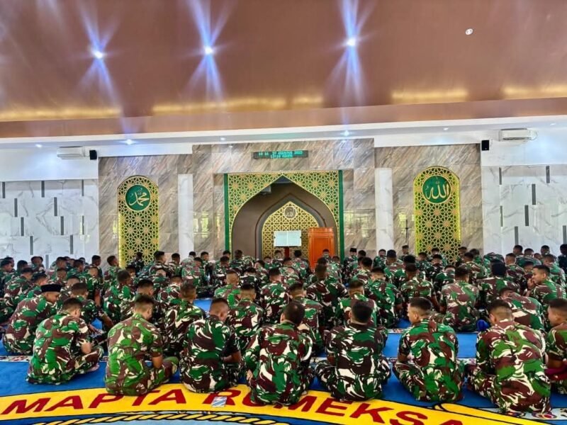 PRAJURIT BRIGIF 3 MAR LAKSANAKAN DOA BERSAMA