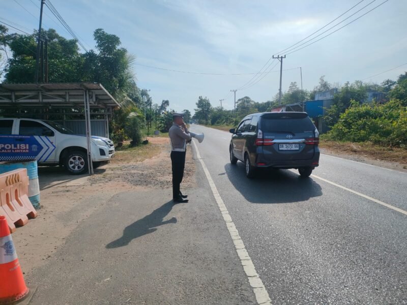 Kamseltibcarlantas: Sat Lantas Polres Pulang Pisau Giat Penling dan Penluh
