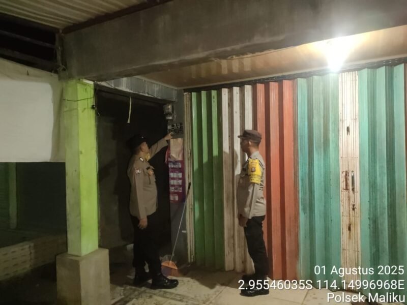 Polsek Maliku Cipkon Kamtibmas Kondusif di Wilkumnya