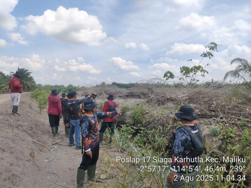 Tekan Potensi Karhutla, Kegiatan Patroli Daerah Rawan Karhutla di Wilkum Polsek Maliku terus di Maksimalkan.