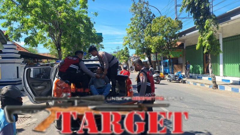 Polisi Amankan Pria Mabuk di Terminal Sampang yang Resahkan Warga
