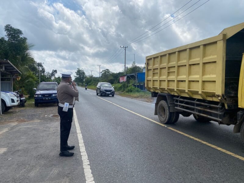 Satlantas Polres Pulang Pisau Gencarkan Penling Guna Kamseltibcarlantas