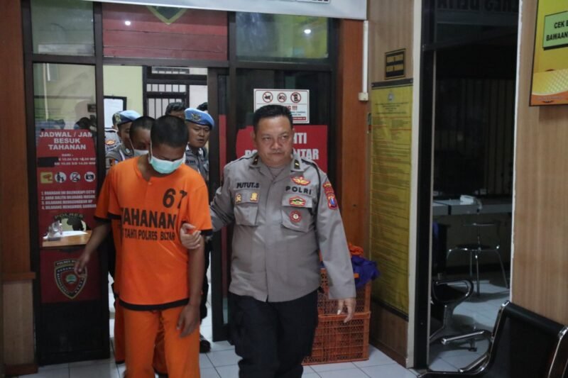 Gerak Cepat Polres Blitar Berhasil Amankan 9 Tersangka Kasus Pengeroyokan