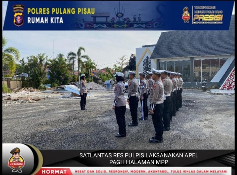 Tingkatkan Kinerja Anggota, Kasat Lantas Beri Arahan Sebelum Melaksanakan Tugas