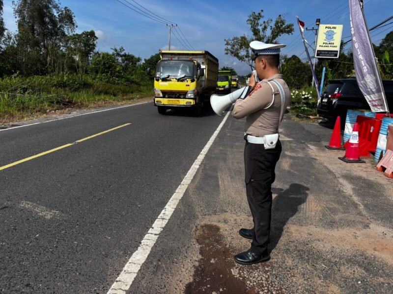 Satlantas Polres Pulang Pisau Gencarkan Penling Guna Kamseltibcarlantas