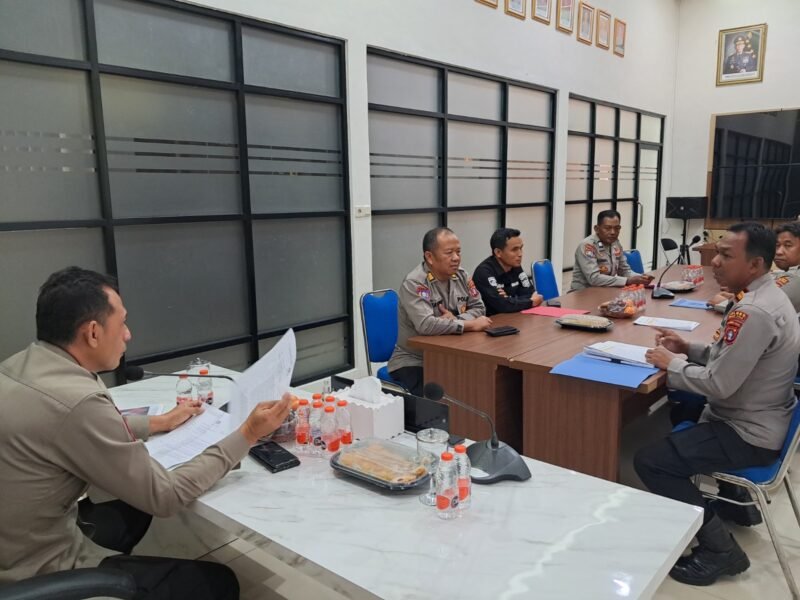 Polres Pulang Pisau Terima Supervisi Ditbinmas Polda Kalteng dalam Rangka Penguatan Fungsi Pembinaan Masyarakat