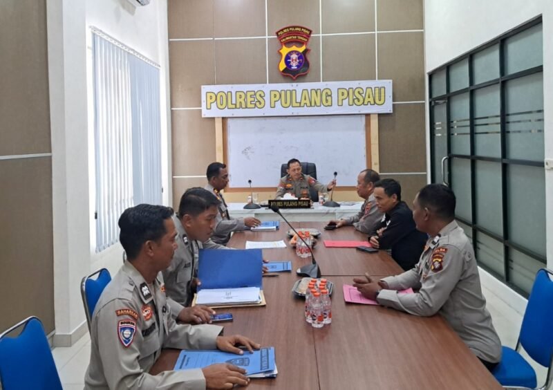 Perkuat Fungsi Binmas, Polres Pulang Pisau Terima Supervisi dari Tim Ditbinmas Polda Kalteng