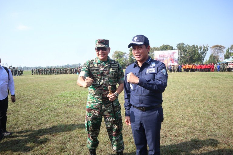 Danrem 101/Antasari Hadiri Apel Kesiapsiagaan di Kalsel