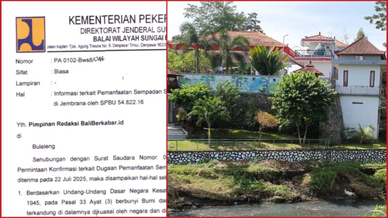 BWS Bali Penida: Ada Bangunan SPBU Masuk Sempadan Sungai Ijo Gading Tanpa Izin Resmi