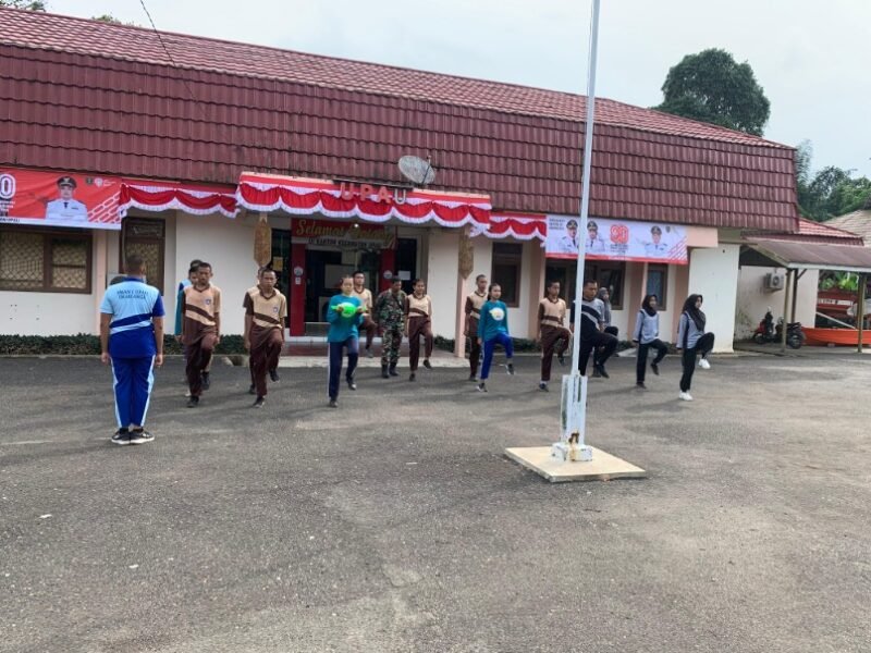 Latihan Ekstra, Paskibra Upau Siap Tampilkan yang Terbaik di Hari Kemerdekaan