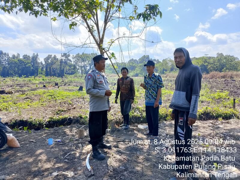 Polsek Pandih Batu  Laksanakan Sosialisasi Coling sistem di Polsek Pandih Batu