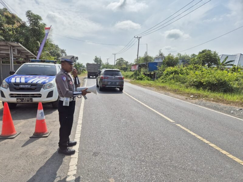 Satlantas Polres Pulang Pisau Gencarkan Penling Guna Kamseltibcarlantas