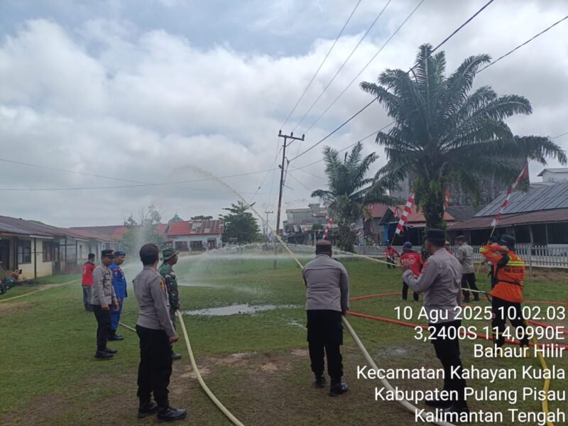 Mesin Siap, Personel Siaga: Korwil C dan Pamatwil Pastikan Dua Polsek Tanggap Karhutla