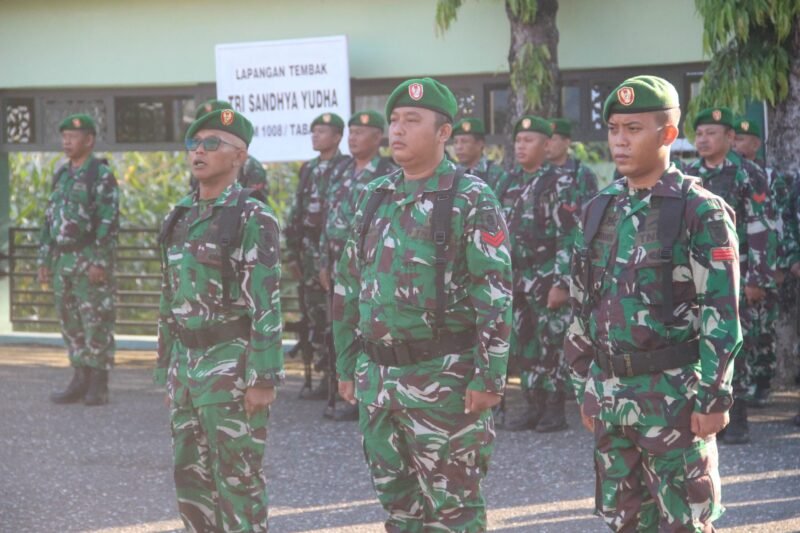 Upacara Bendera di Kodim 1008/Tabalong, Kapten Uung: “Disiplin dan Loyalitas Harus Jadi Napas Prajurit”