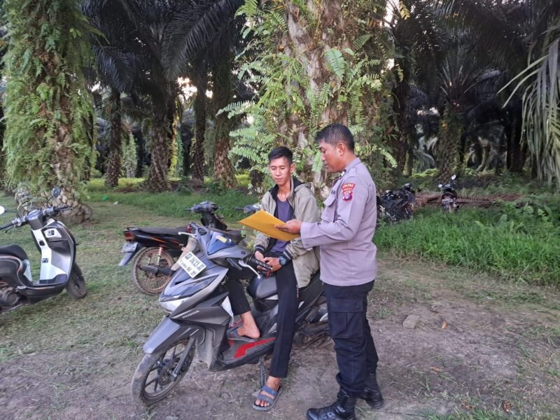 Cegah Karhutla, Inilah Yang Dilakukan Personil Sat Binmas Polres Pulang Pisau